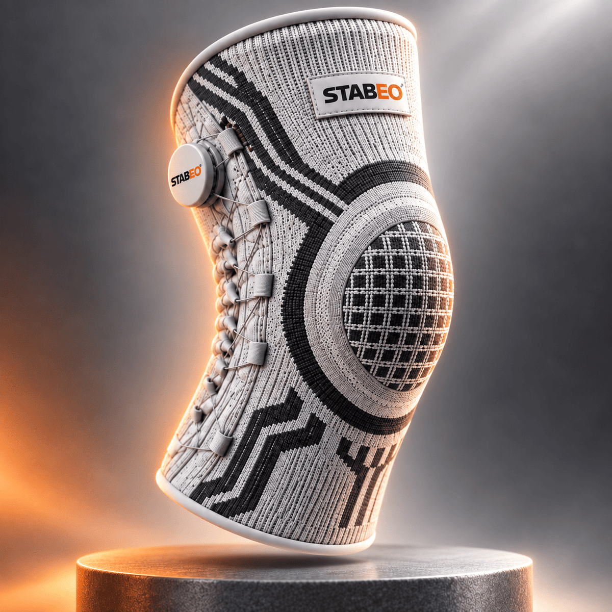 STABEO™ — Genouillère de maintien sportif ajustable
